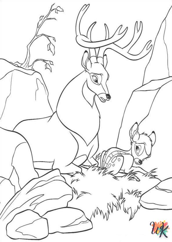 coloriage Bambi 2  en ligne avengers gratuit