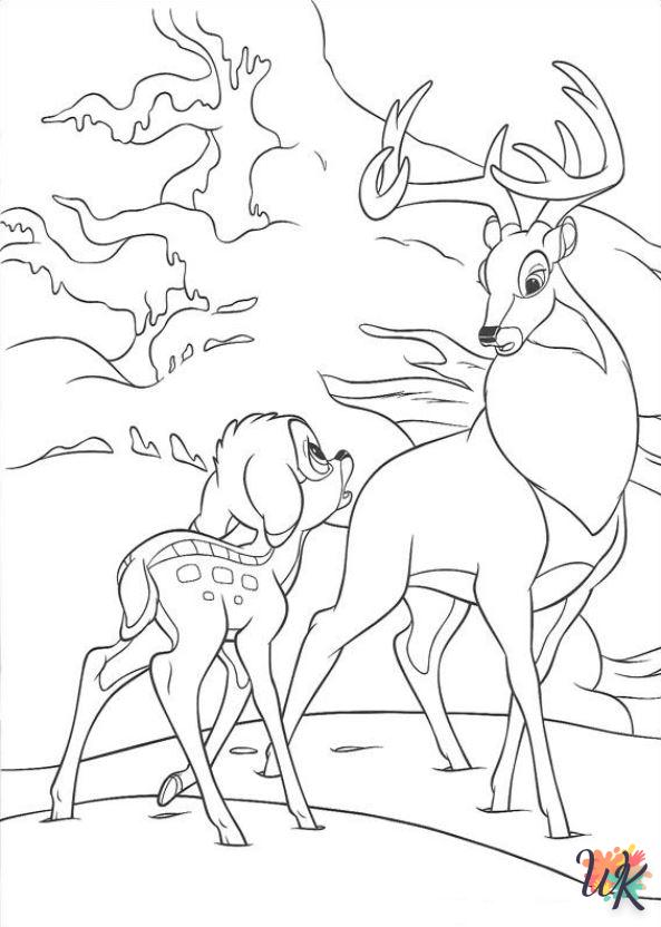coloriage Bambi 2  en ligne a colorier