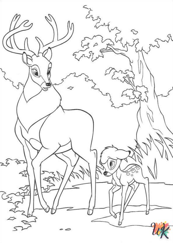 coloriage Bambi 2  pour enfant a imprimer gratuit