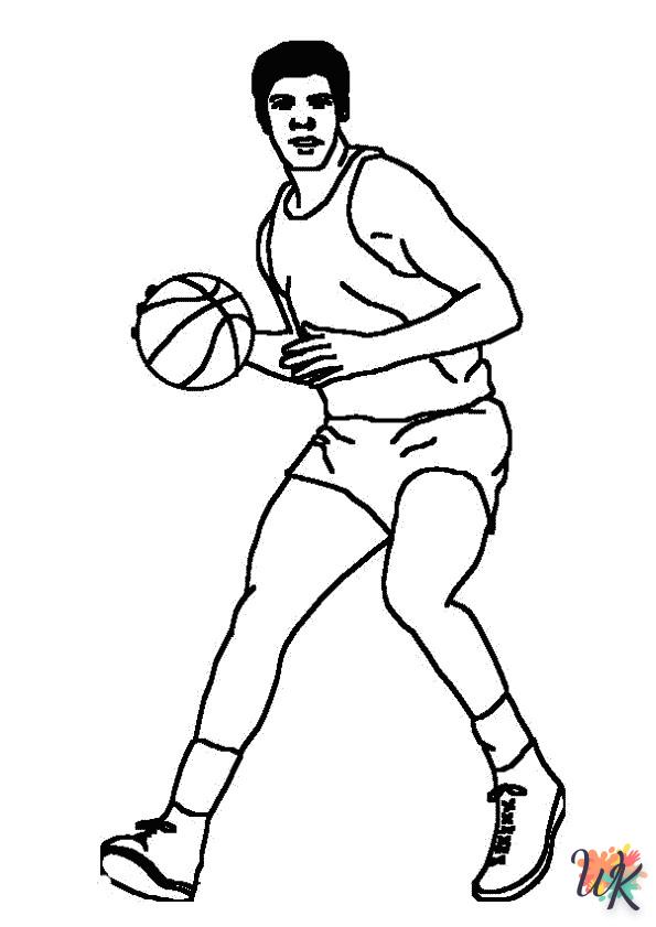 coloriage Basketball  en ligne