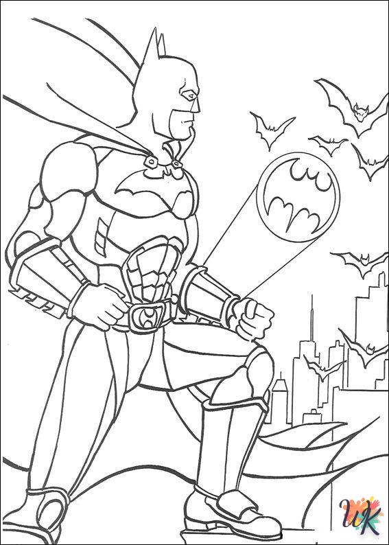 coloriage Batman  a imprimer