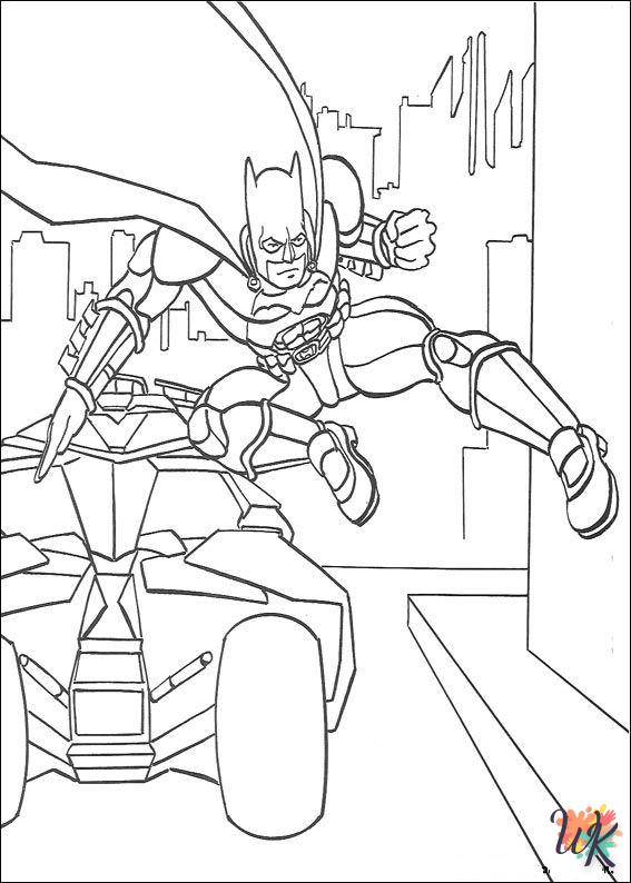 coloriage Batman  a imprimer enfant 10 ans