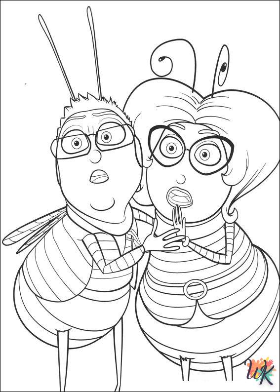 coloriage Bee Movie  pour enfants a imprimer