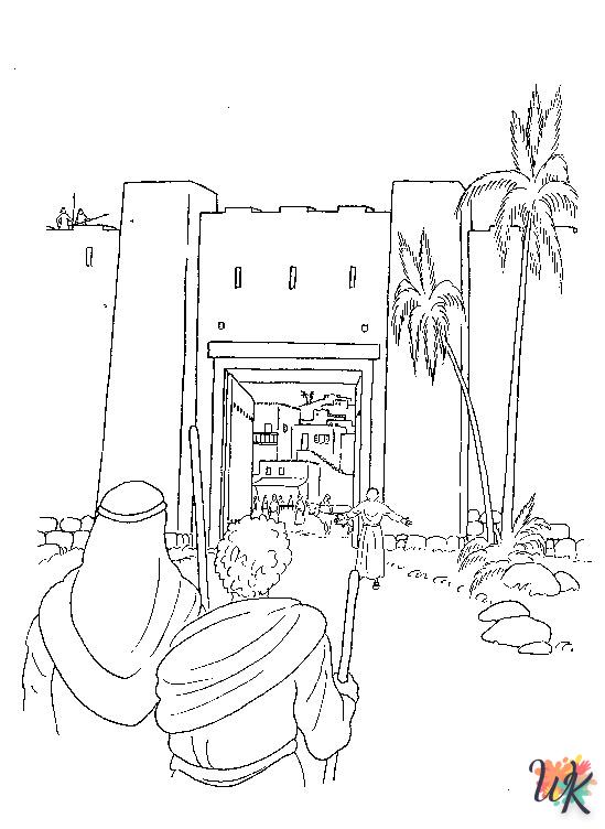 coloriage Bible  à imprimer pdf