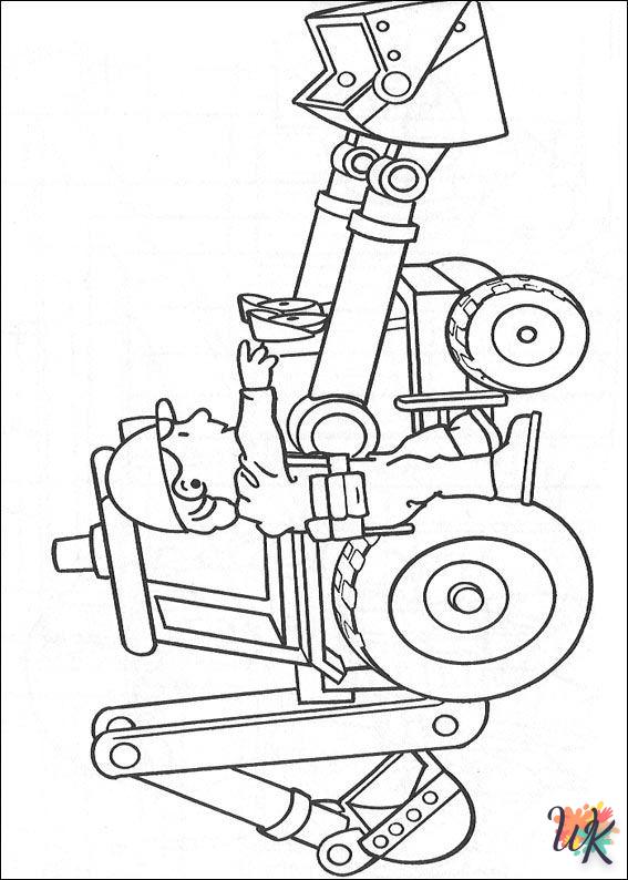 coloriage Bob The Builder  pour enfant à imprimer