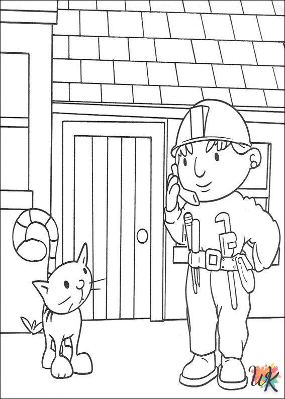 imprimer coloriage Bob The Builder