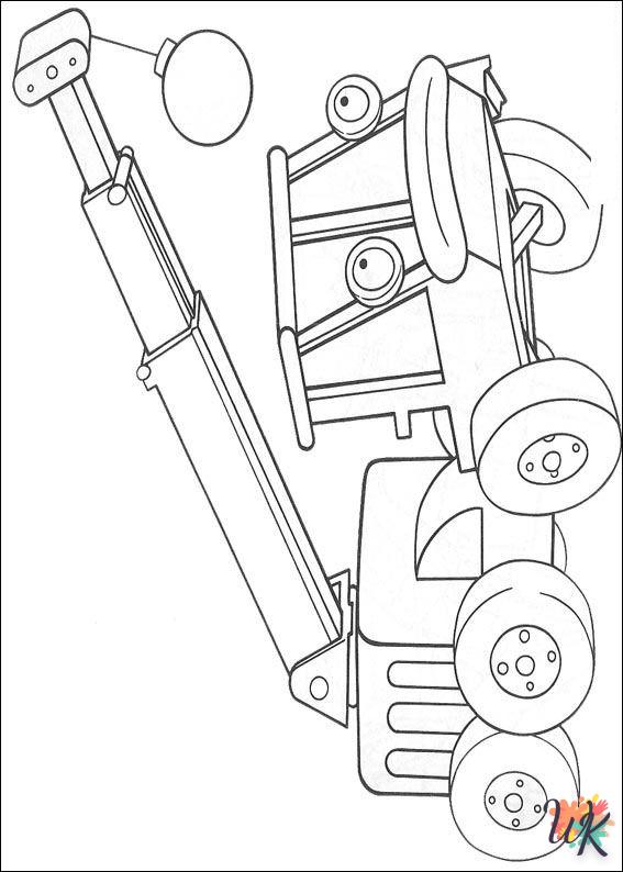 coloriage Bob The Builder  bebe à imprimer gratuit