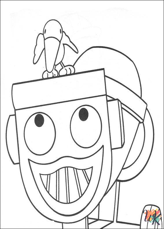 coloriage Bob The Builder  pour enfant de 3 ans