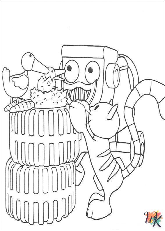 coloriage Bob The Builder  pour enfants à imprimer