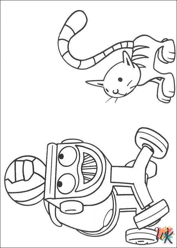 coloriage Bob The Builder  à imprimer pour enfant de 10 ans