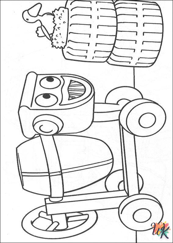 coloriage Bob The Builder  enfant 8 ans a imprimer