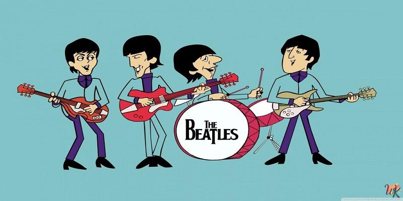 Coloriage Beatles téléchargement gratuit pour les enfants