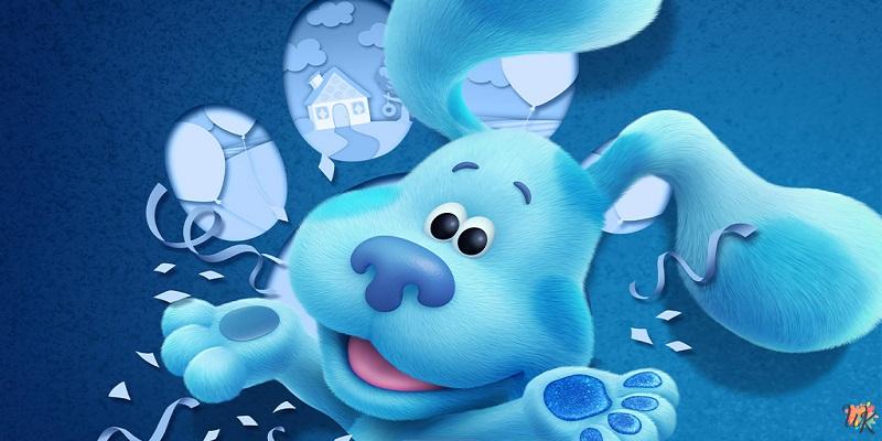 Coloriage Blues Clues – Téléchargement les enfants