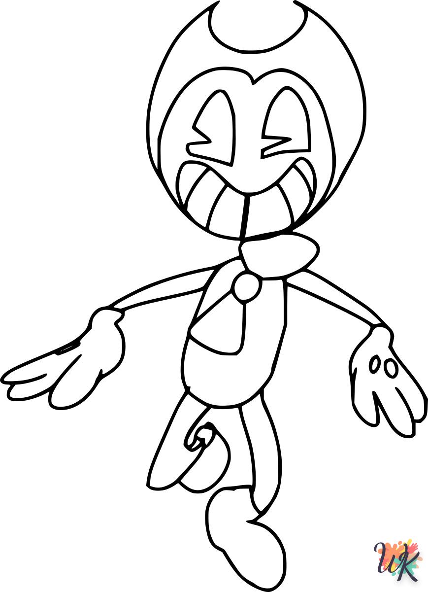 coloriage Bendy  à imprimer gratuit