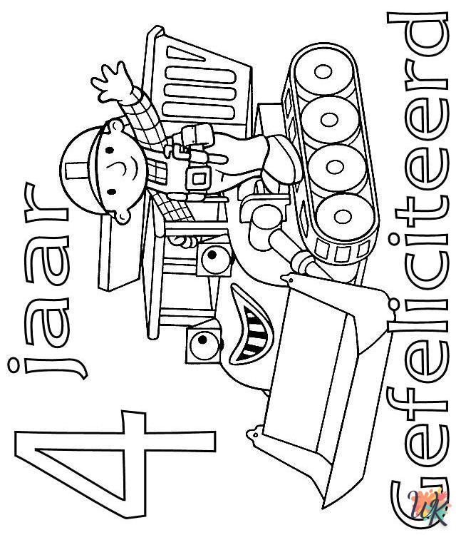 coloriage Bob The Builder  à imprimer pdf