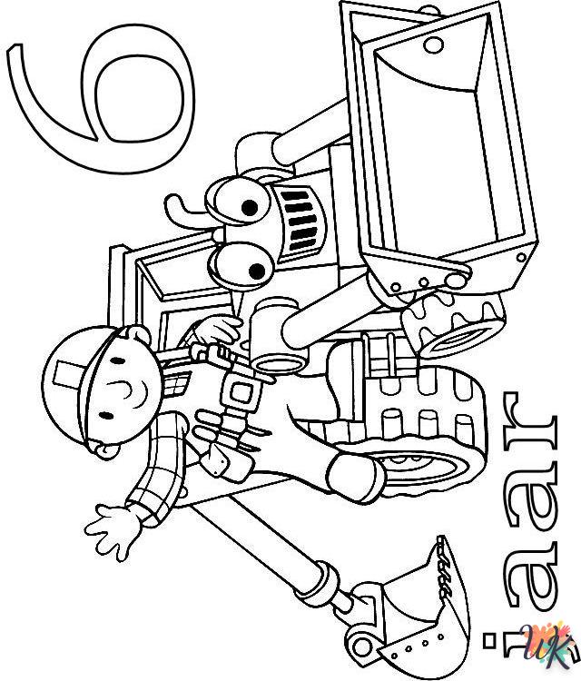 coloriage Bob The Builder  a telecharger