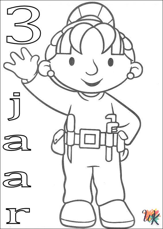 coloriage Bob The Builder  en ligne gratuit pour 12 ans