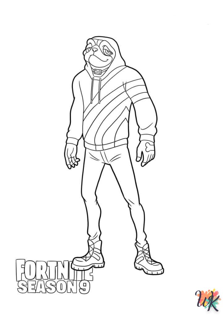 coloriage Fortnite  à imprimer gratuit