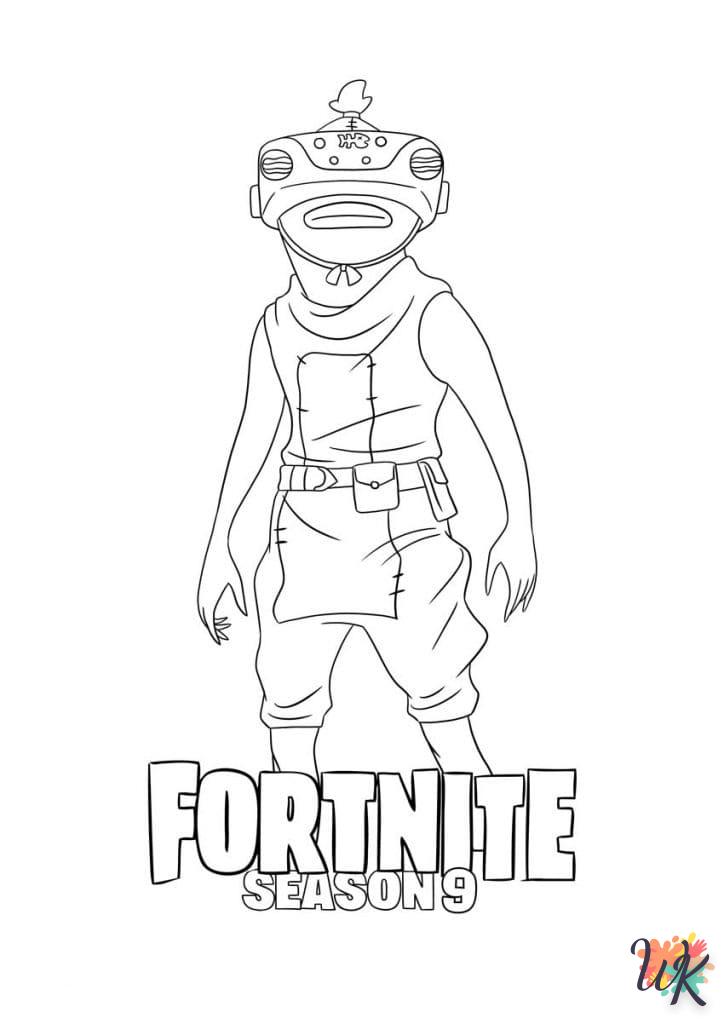 coloriage Fortnite  en ligne a colorier