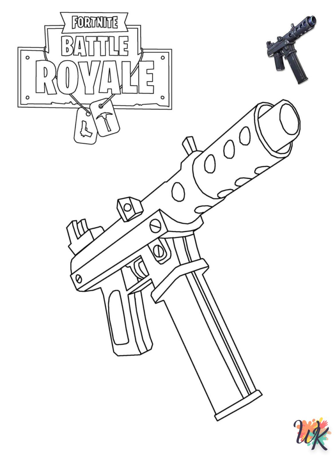 coloriage Fortnite  en ligne 8 ans