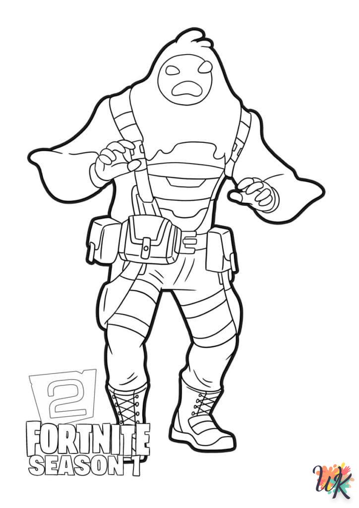 coloriage Fortnite  pour enfant de 10 ans