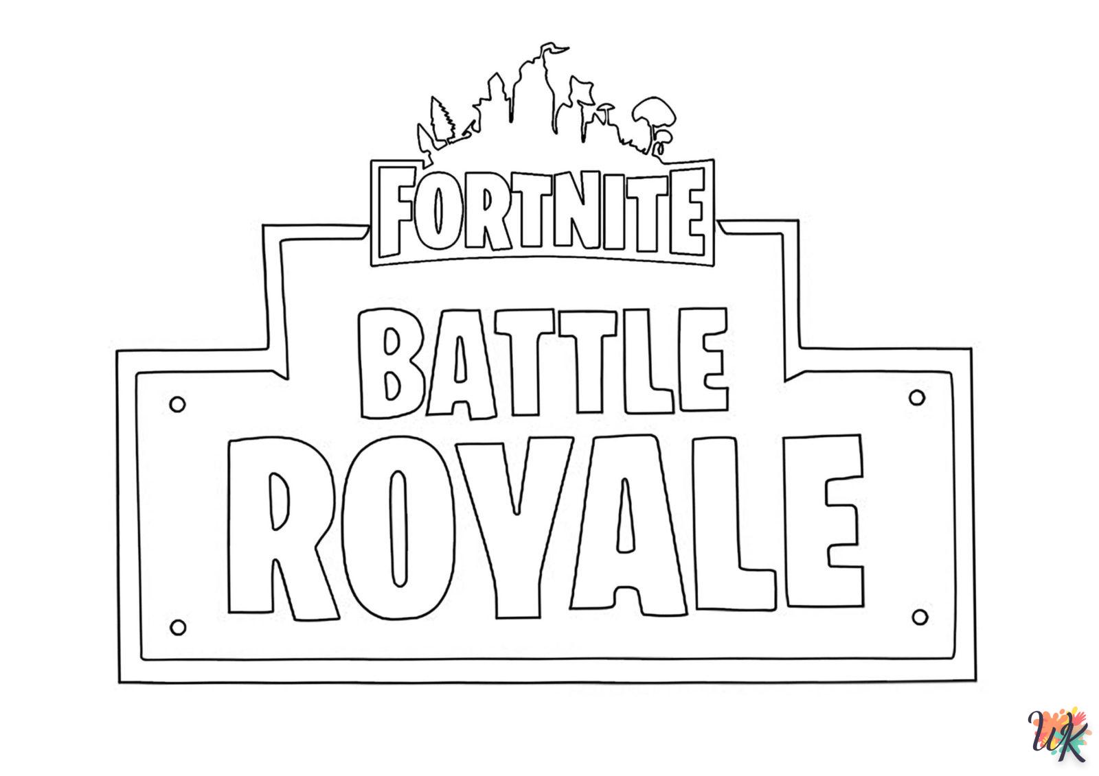 coloriage Fortnite  en ligne pour enfant