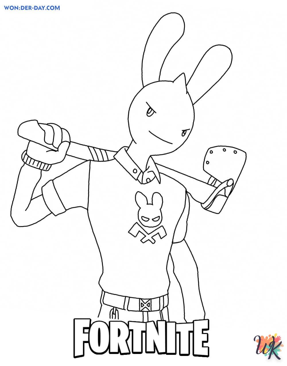 à imprimer coloriage Fortnite