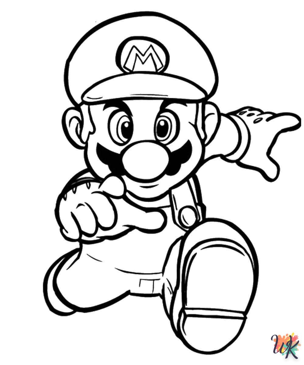 coloriage Super Mario  en ligne pour enfant