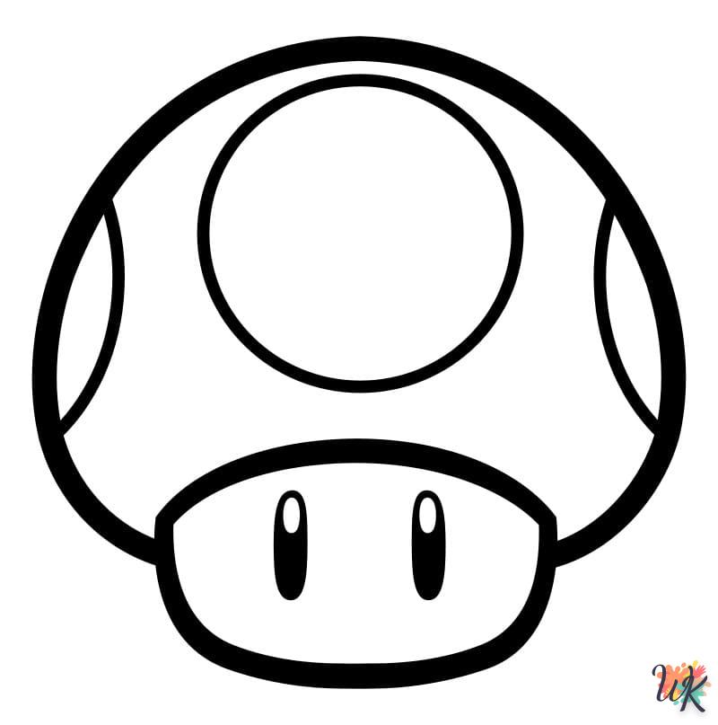 coloriage Super Mario  de pour enfants