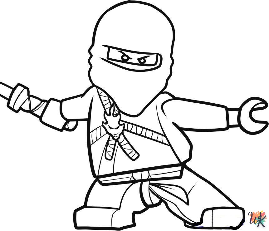 coloriage Ninjago  en ligne pour enfant