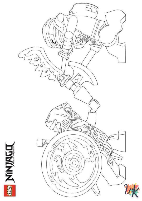 coloriage Ninjago  pour enfant