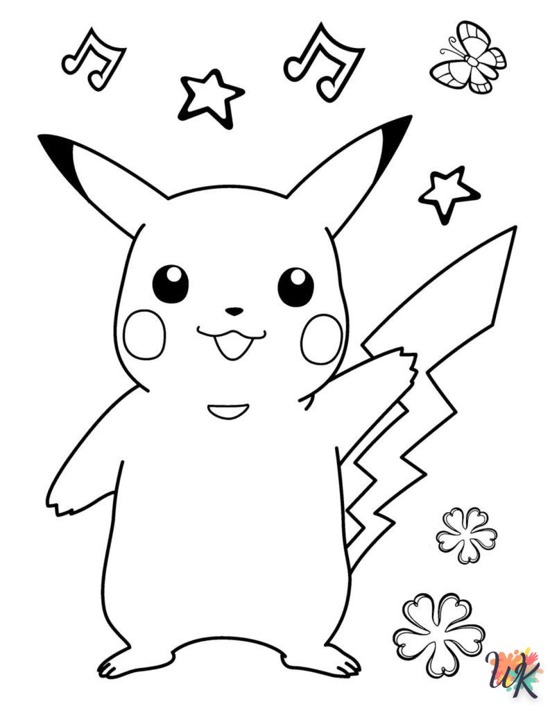 coloriage Pokemon  educatif pour enfant