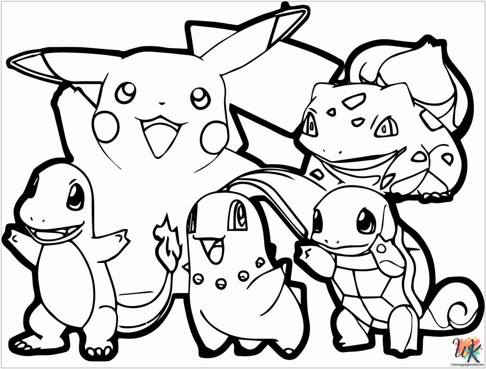 coloriage Pokemon  à colorier en ligne gratuit