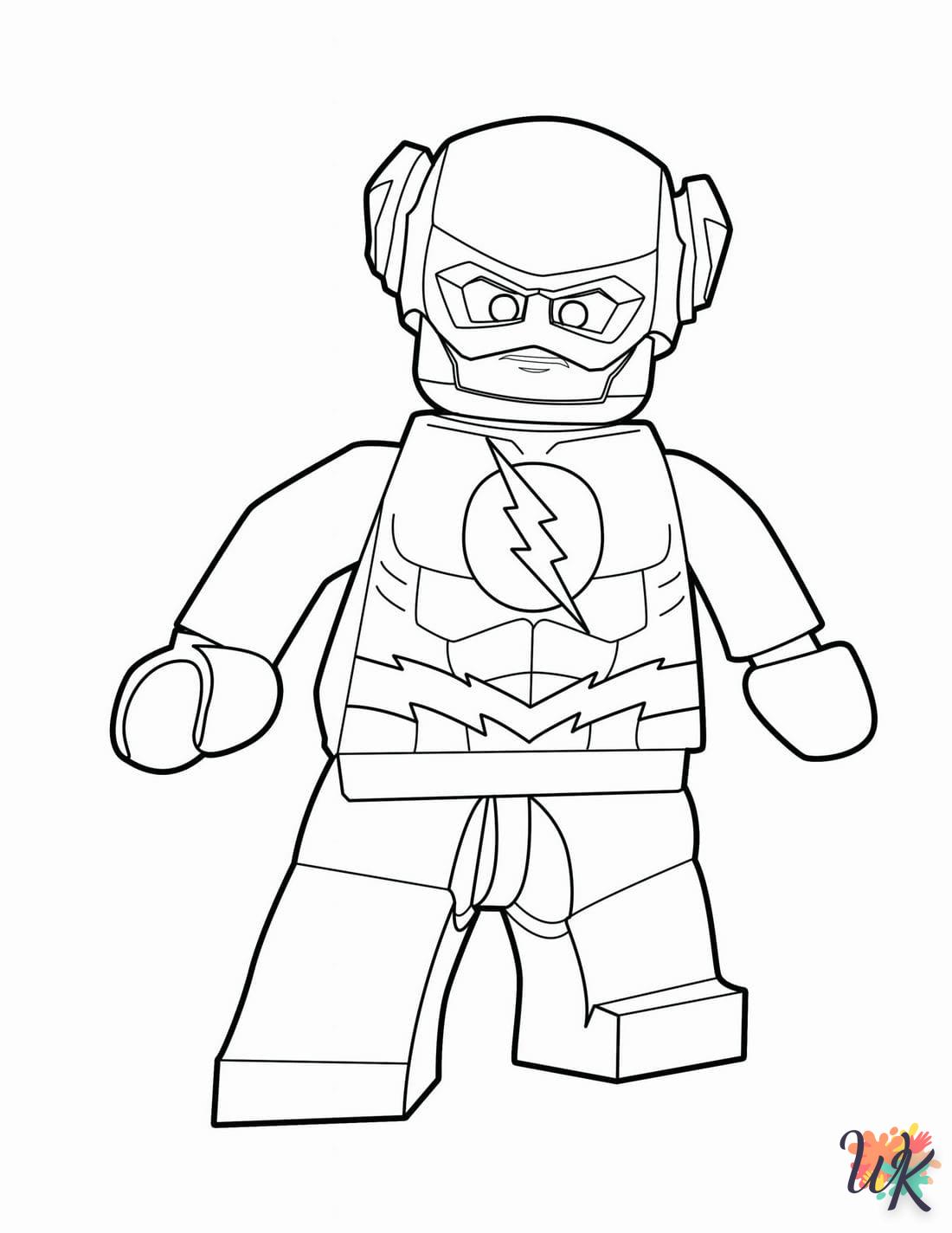 imprimer coloriage The Flash  pour enfant