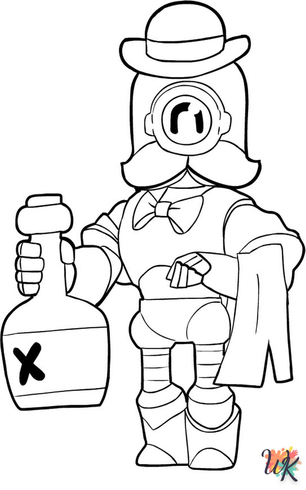 coloriage Brawl Stars  à imprimer