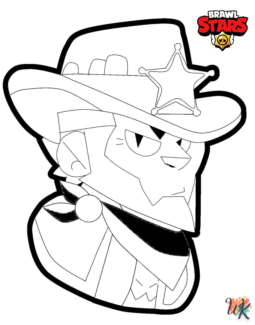 coloriage Brawl Stars  bebe à imprimer