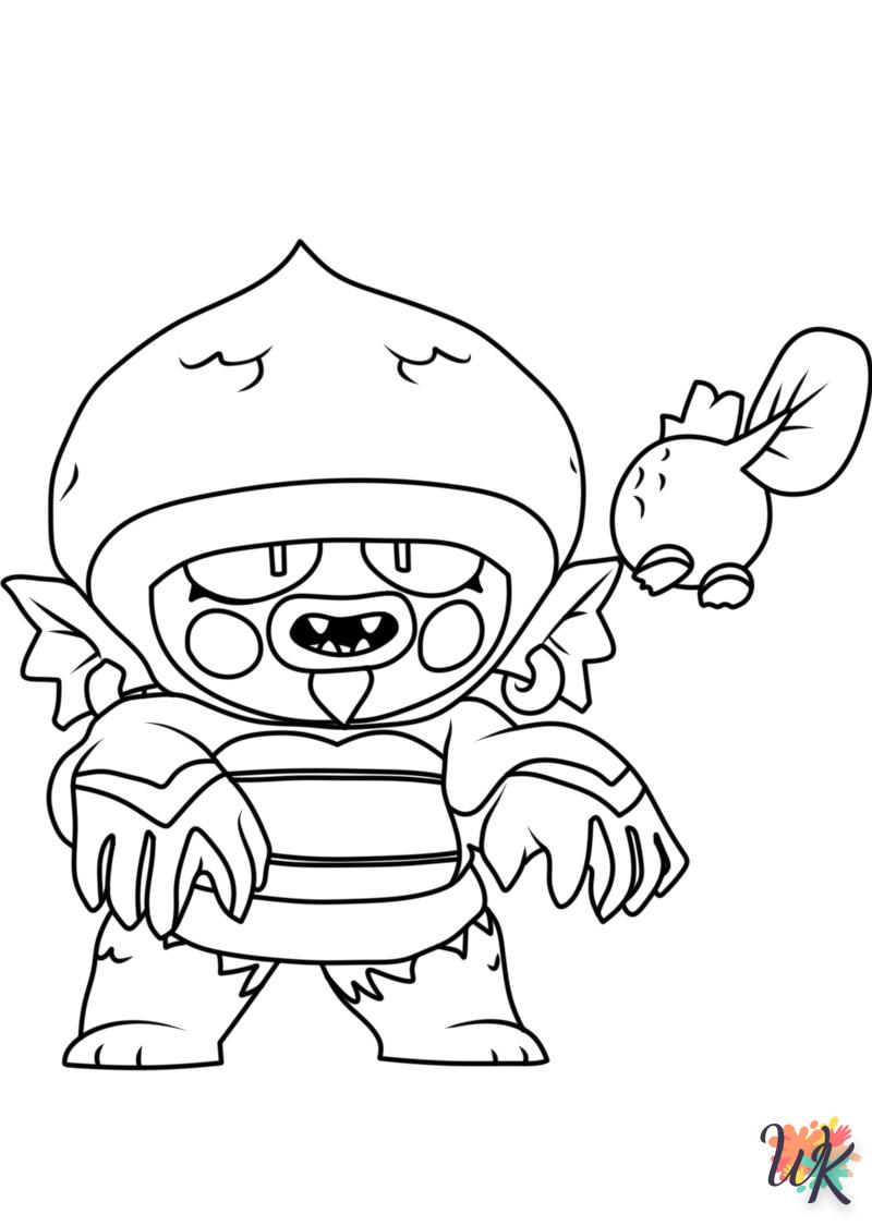 coloriage Brawl Stars  pour enfant de 10 ans