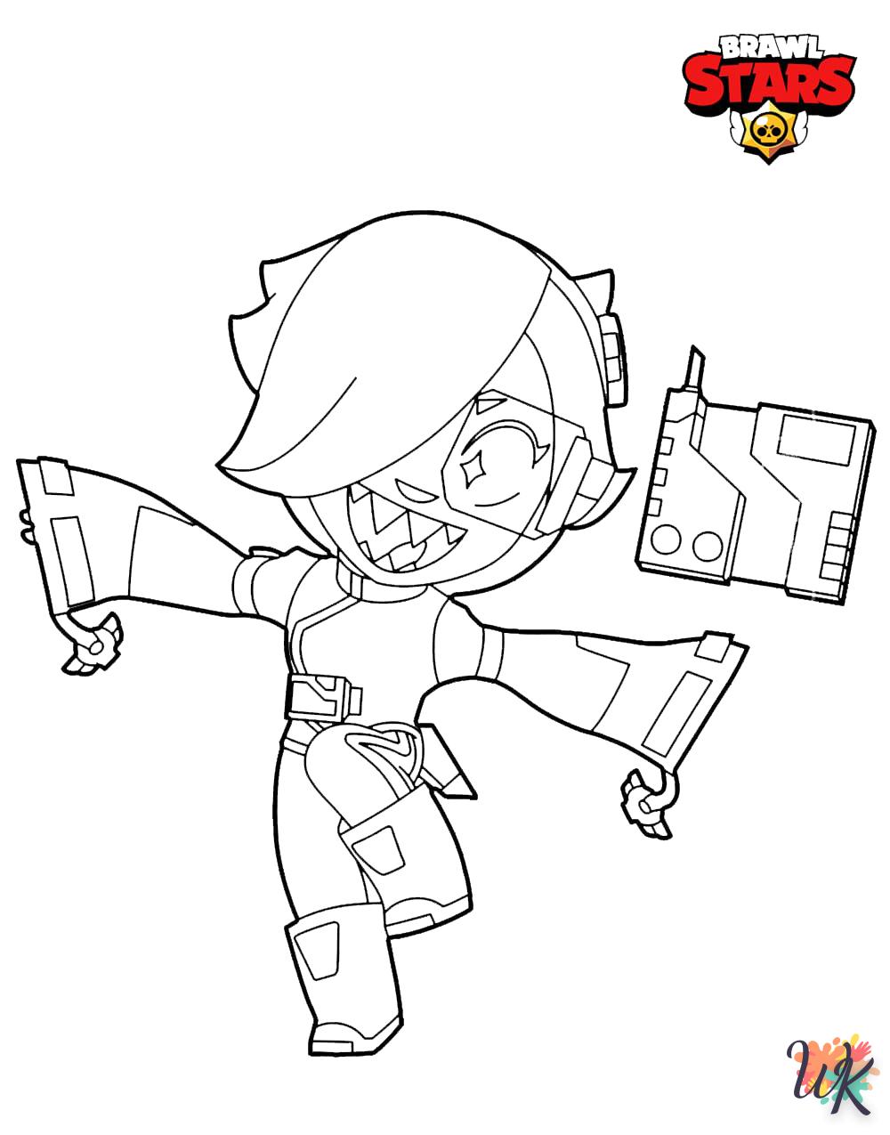 coloriage Brawl Stars  à colorier en ligne gratuit