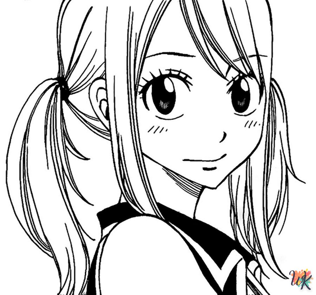 coloriage Fairy Tail  de pour enfants