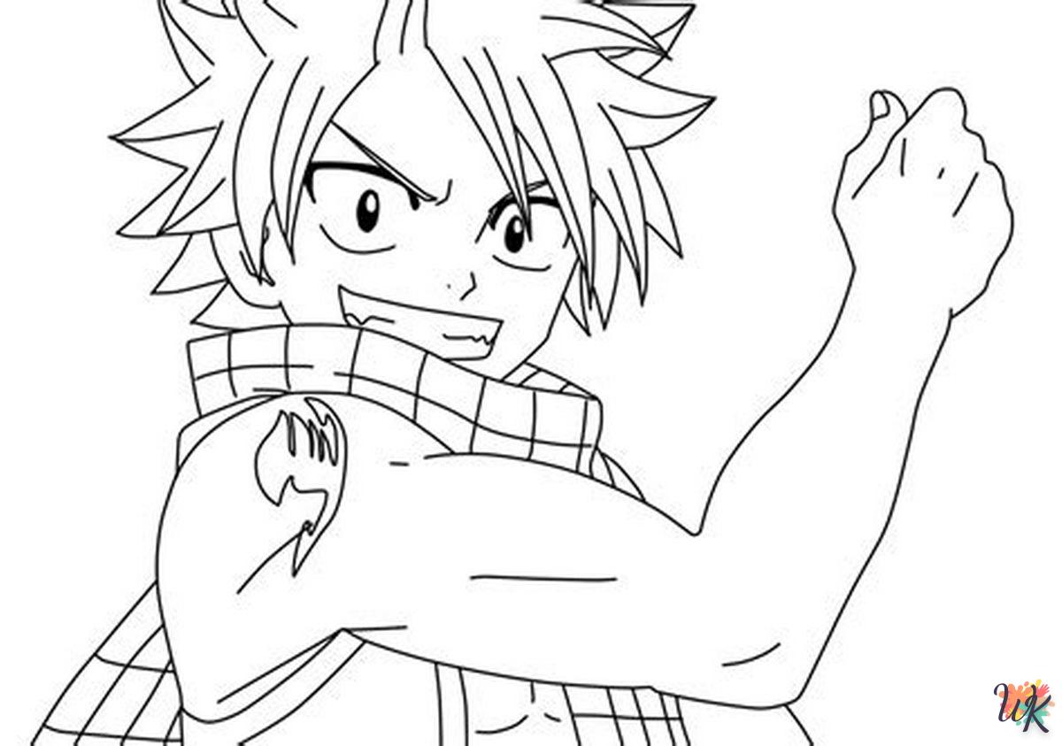 coloriage Fairy Tail  pour enfant a imprimer gratuit