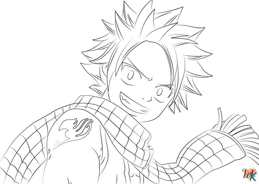 coloriage Fairy Tail  a dessiner et imprimer