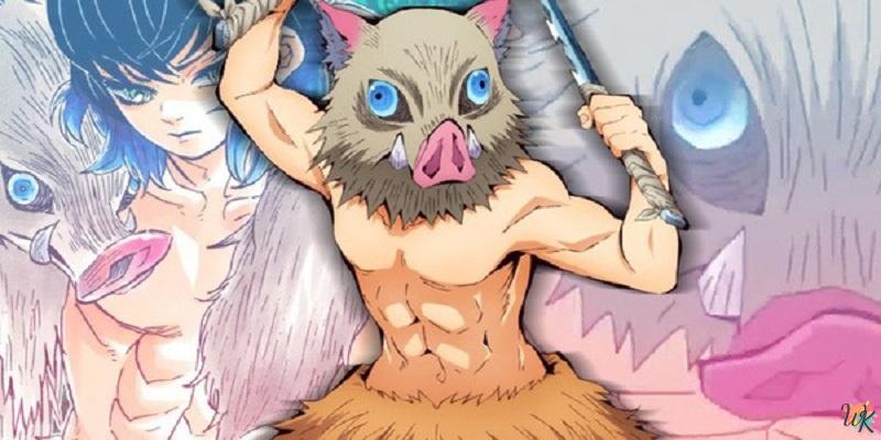 Coloriage Inosuke personnage intéresant dan Kimetsu no Yaiba 3 Coloriage Inosuke personnage intéresant dan Kimetsu no Yaiba