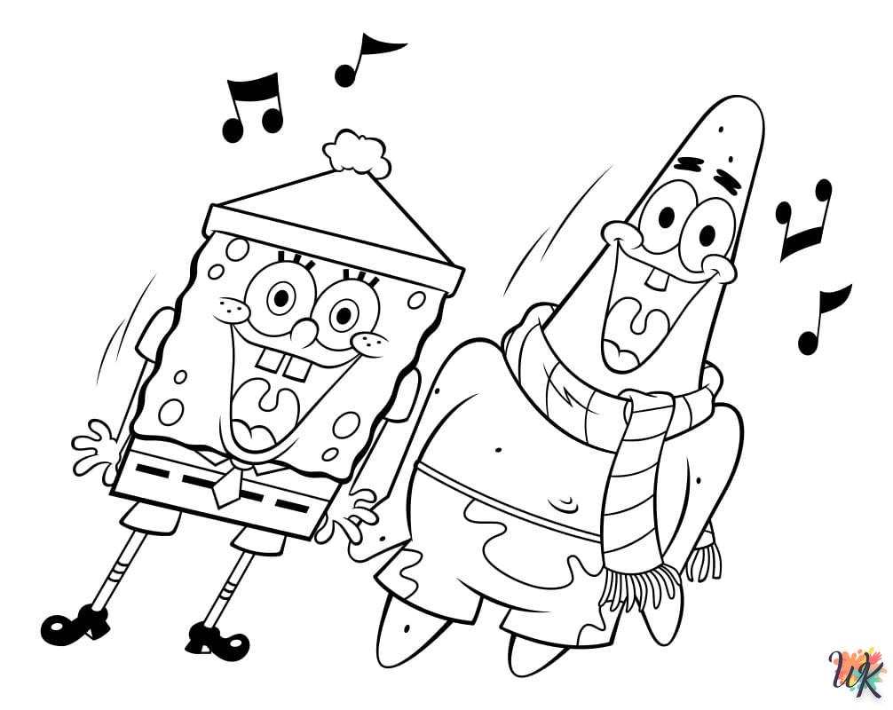 coloriage Spongebob  en ligne