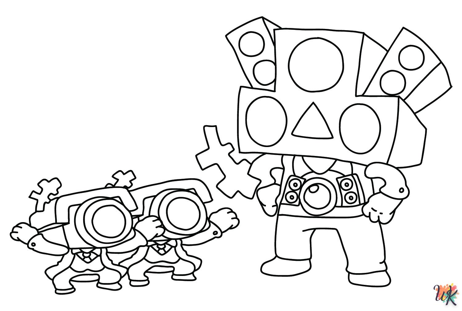 coloriage Cameraman  pour enfant de 2 ans