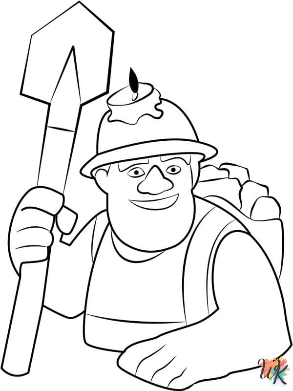 coloriage Clash of Clans  gratuit à imprimer