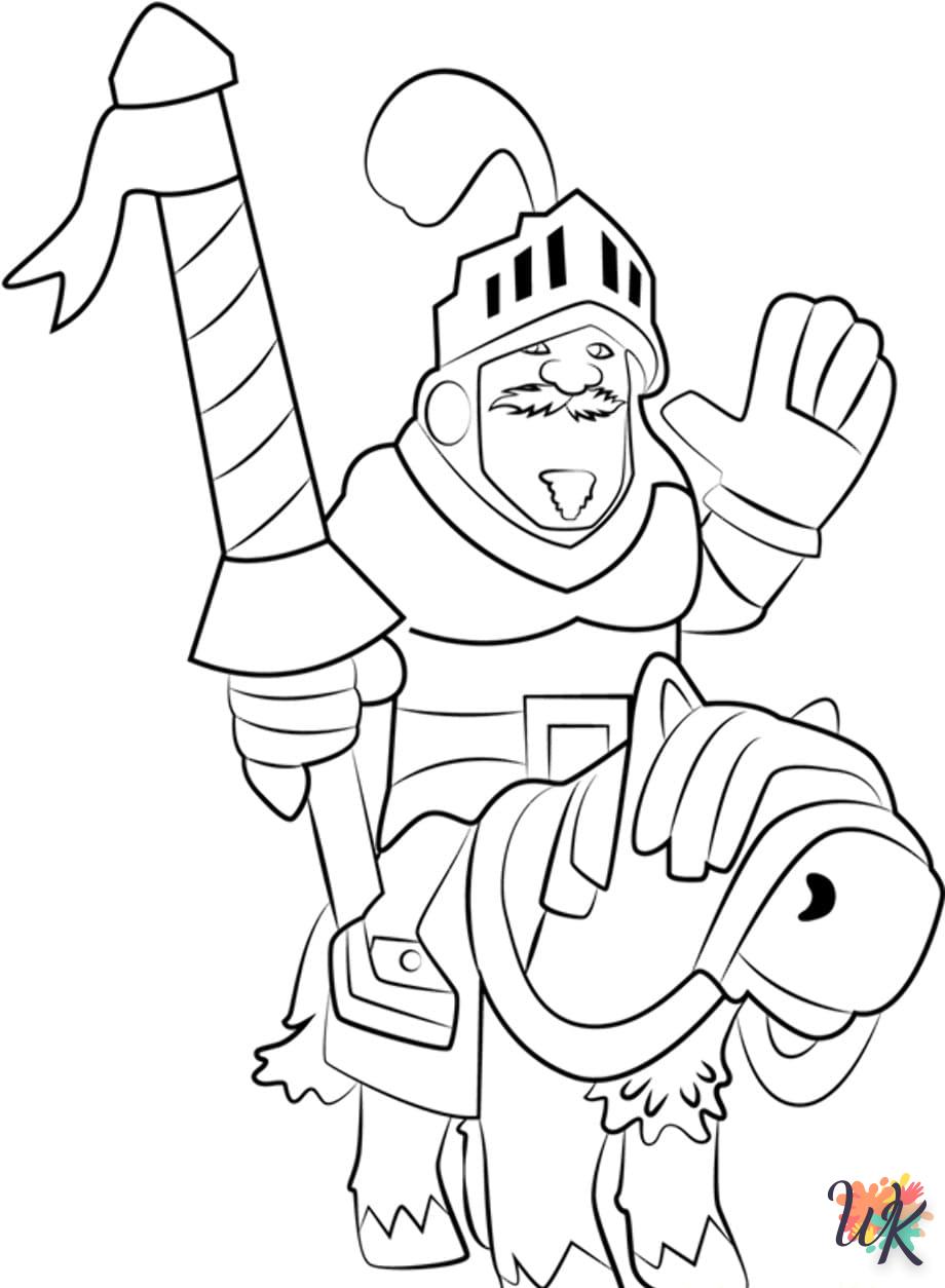 coloriage Clash of Clans  pour enfant