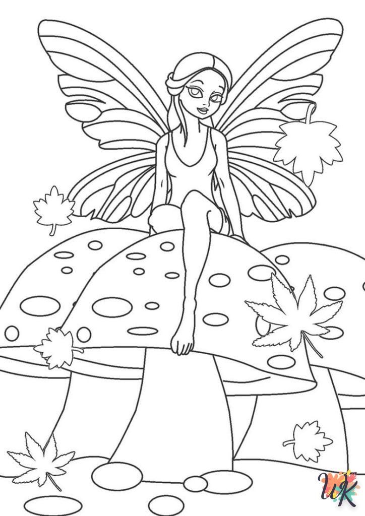 coloriage Fée  bebe à imprimer gratuit