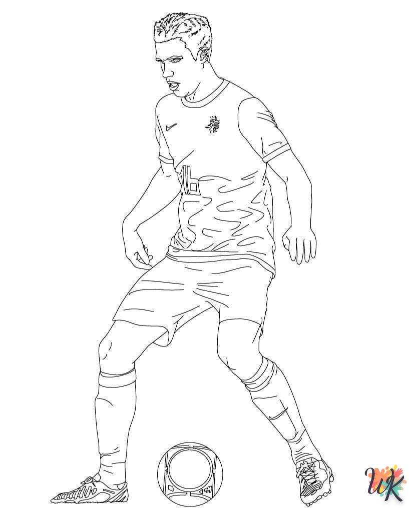 coloriage Football  a telecharger