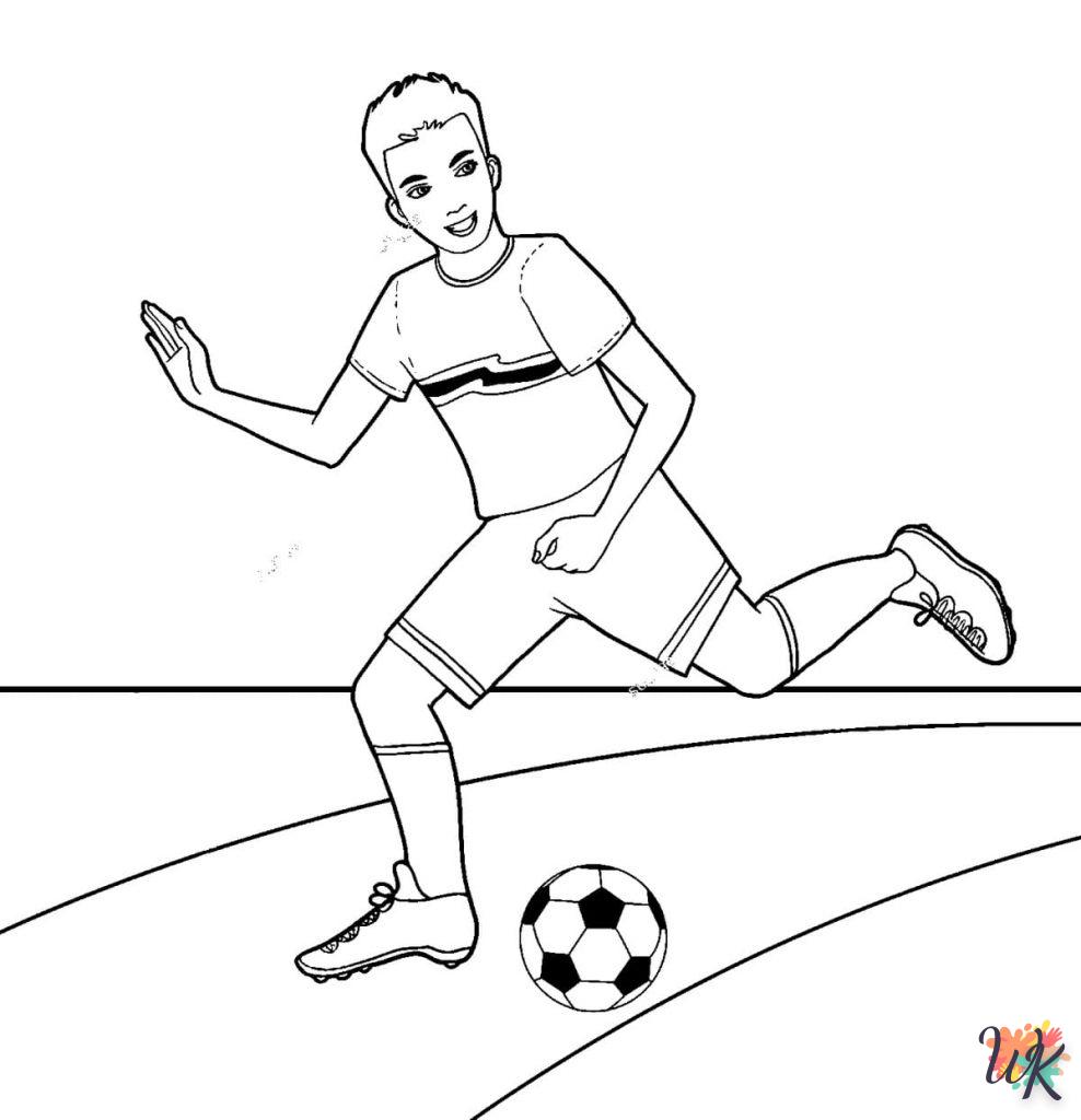 coloriage Football  en ligne gratuit