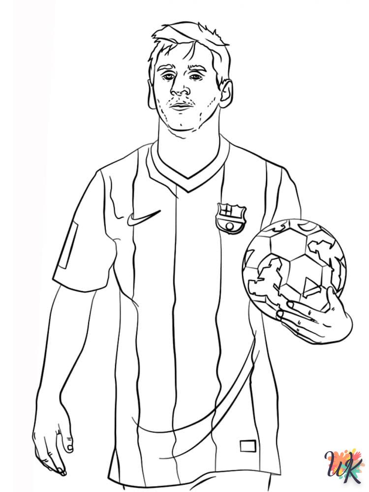 coloriage Football  pour enfant a imprimer